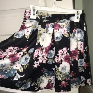 Floral skirt